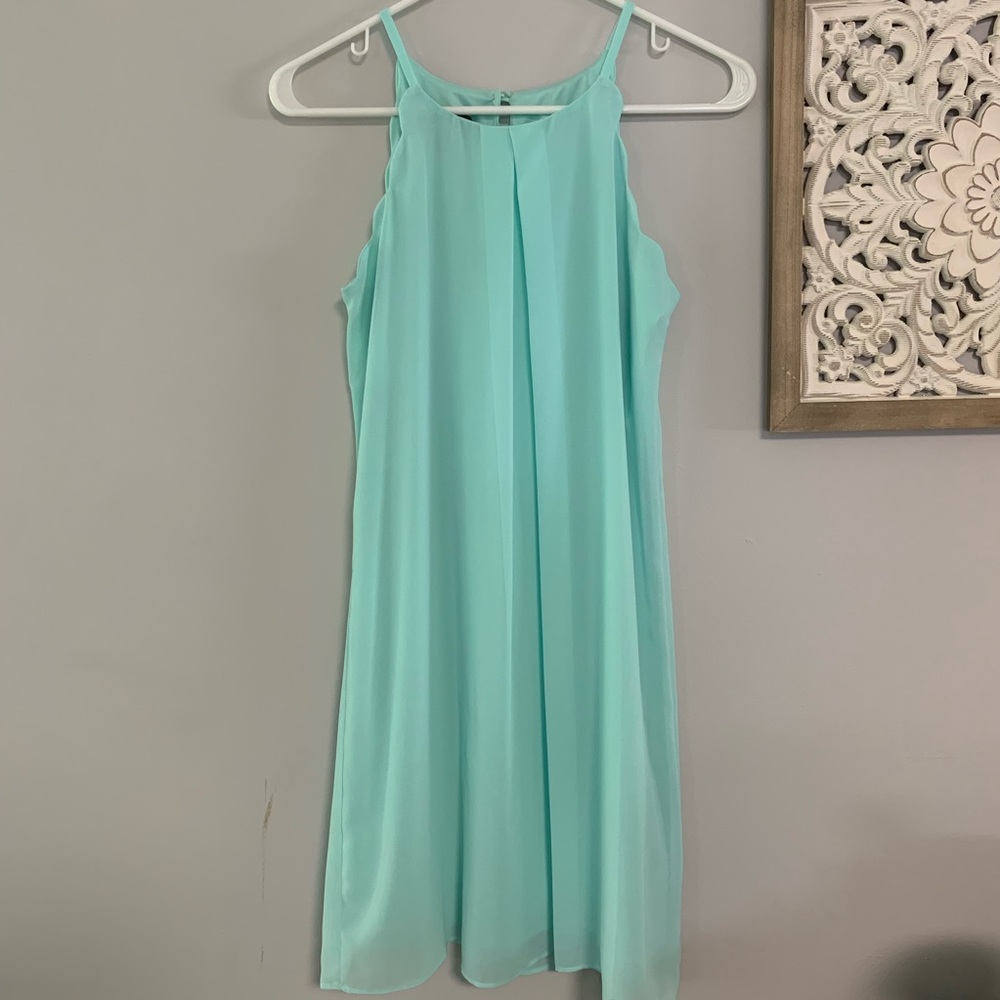S Teal Dress